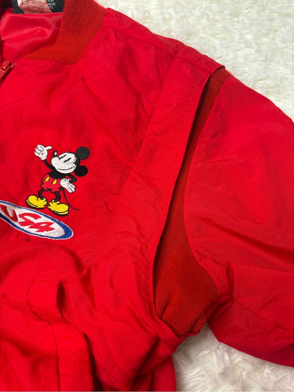 Vintage Disney Mickey Mouse USA bomber jacket, unisex size small - Picture 10 of 15